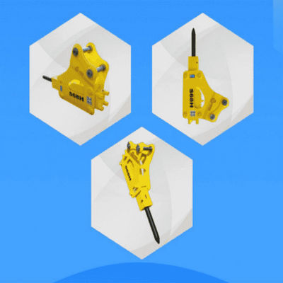 SYB40 Części zamienne do koparek Hydrauliczny młot kruszący do SY55/60