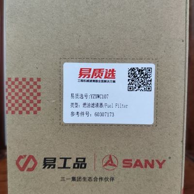 60307173 filtr paliwa Sany SY115/SY125/SY135/SY155/SY200/SY205/SY215/SY215C10/SY245/SY265 stosuje się do 4JJ1/4HK1/4M50/D06FR