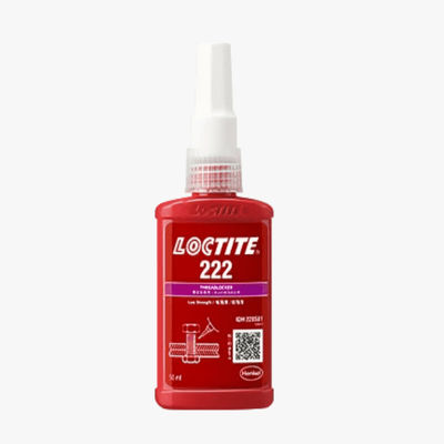Loctite 222 Środek do zabezpieczania śrub o niskiej wytrzymałości 50 ml 250 ml Odporność na temperaturę 150 ℃
