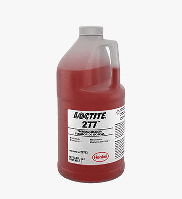 50ml 250ml 1000ml Loctite 277 Środek do zabezpieczania gwintów Wysoka wytrzymałość