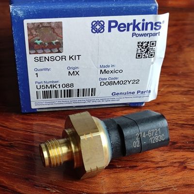 U5MK1088 274-6721 Czujnik ciśnienia oleju Perkins C4.2 Oryginalny i autentyczny