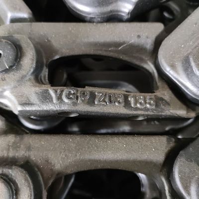 SY135 10786241 Części podwozia koparki Łańcuch gąsienicowy Koparka 44 Łańcuch